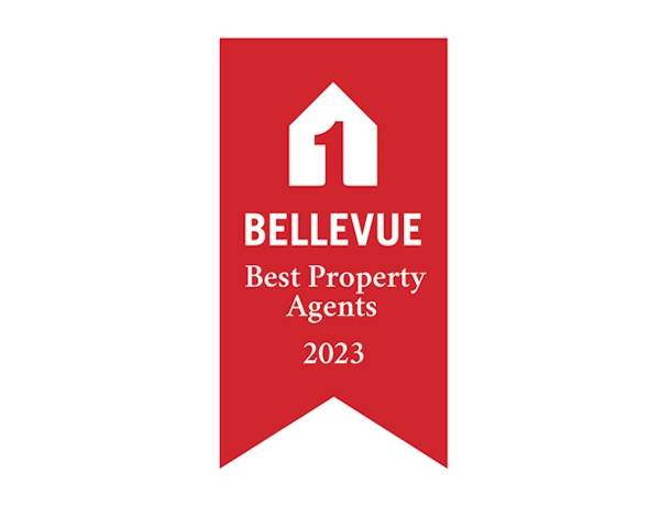 Alpha Luxe Group parmi les Bellevue Best Property Agents 2023, agences d'élite